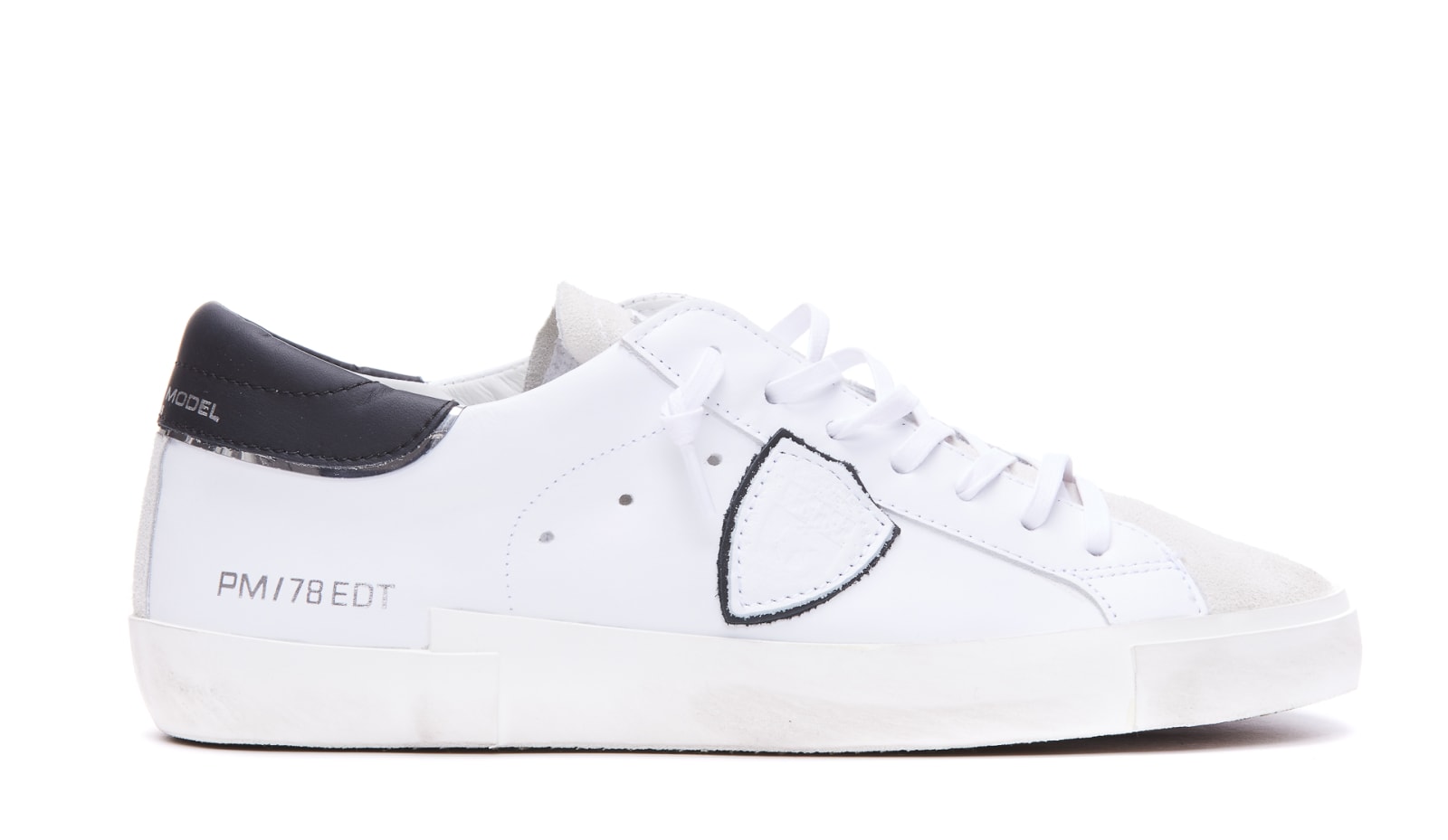 Shop Philippe Model Prsx Low Sneakers  In White