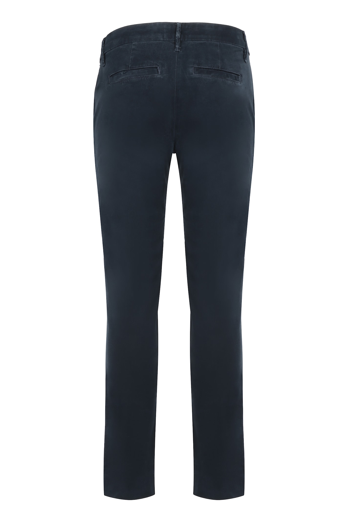 Frame Tailored Chino Pants With Back Pockets In Blue