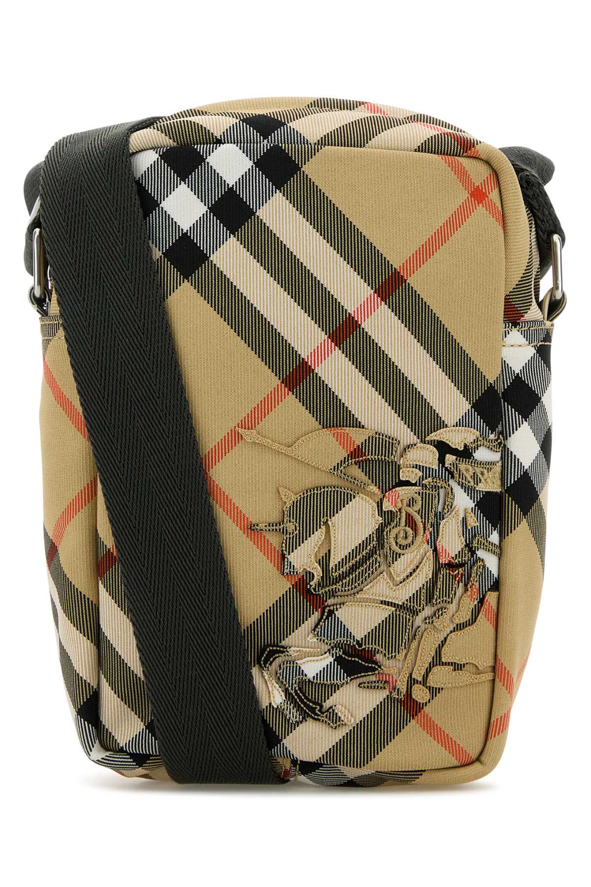 Shop Burberry Printed Canvas Phone Case In Sand