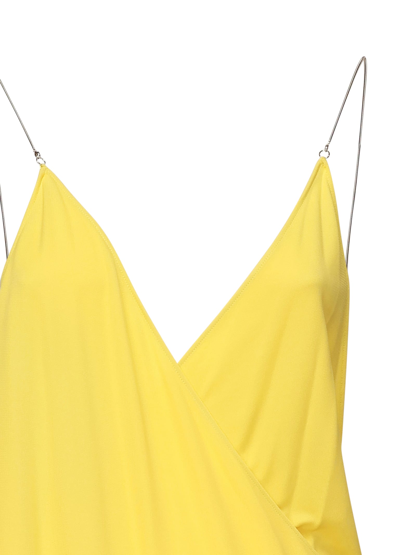 ALAÏA ASYMMETRICAL JERSEY UNDERSHIRT
