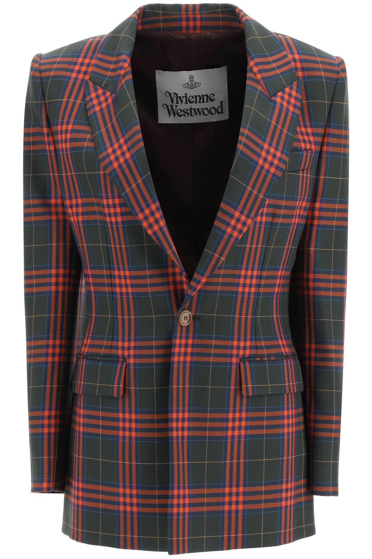 Vivienne Westwood lelio Tartan Wool Jacket