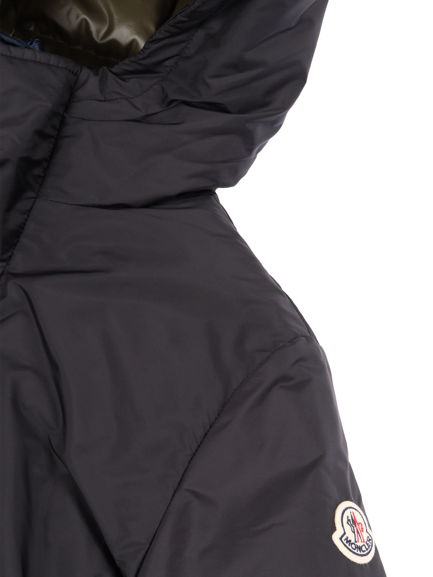 Moncler Gesudar Long Parka In Black