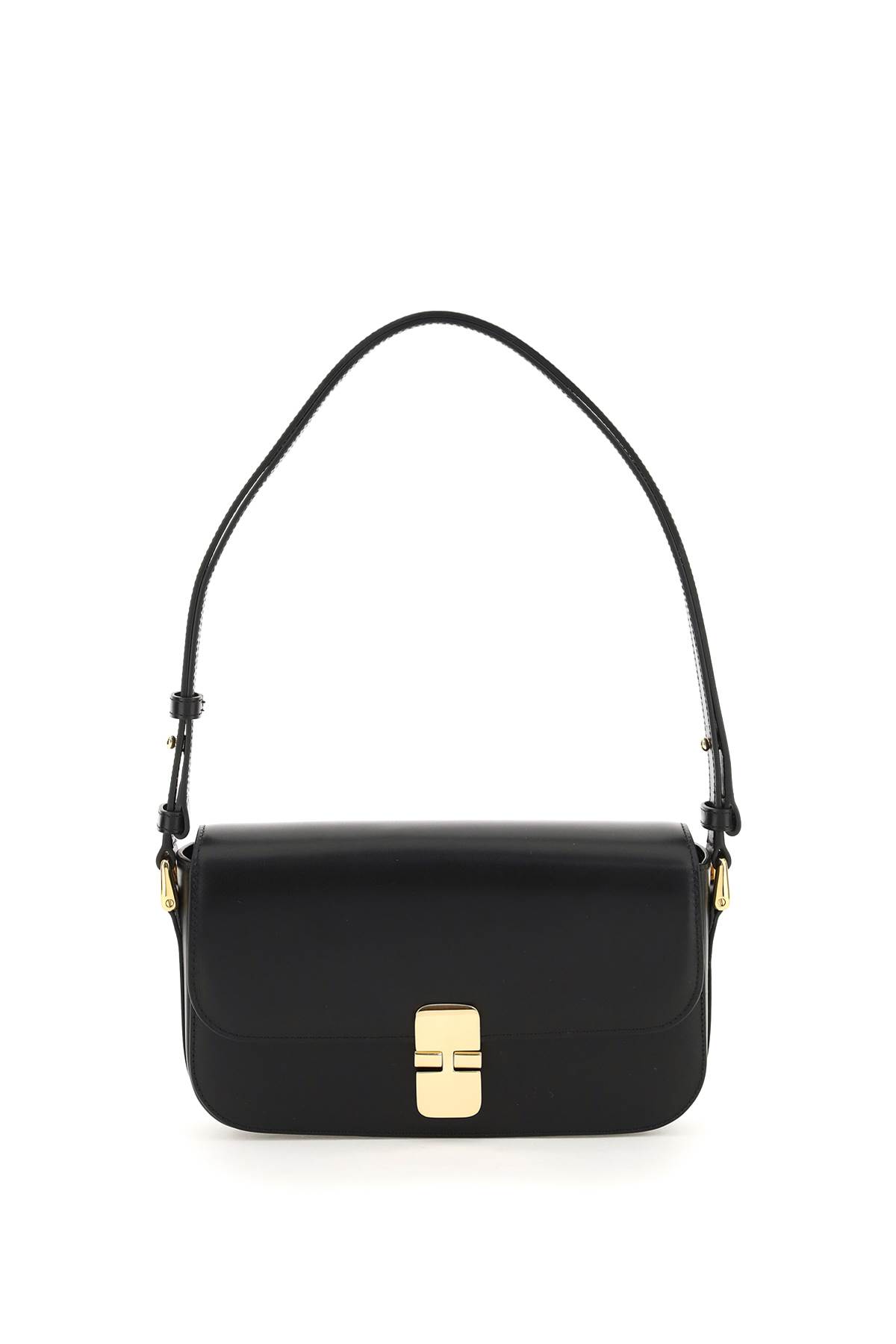 Shop Apc Grace Baguette Bag In Black