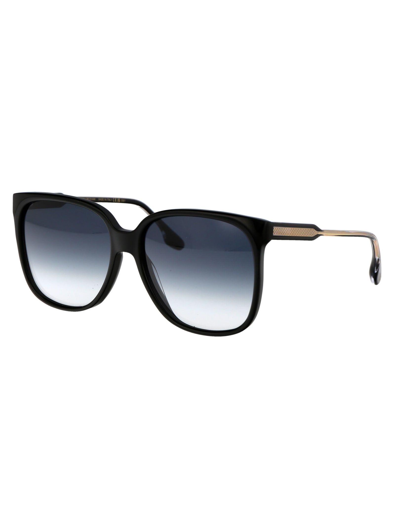 Shop Victoria Beckham Vb610s Sunglasses In 001 Black