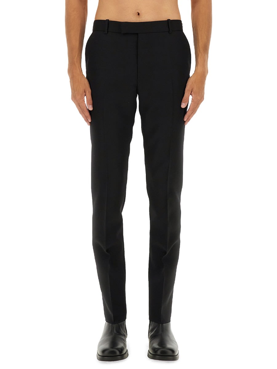 Alexander Mcqueen Alexander Mc Queen Wool Pants In Black