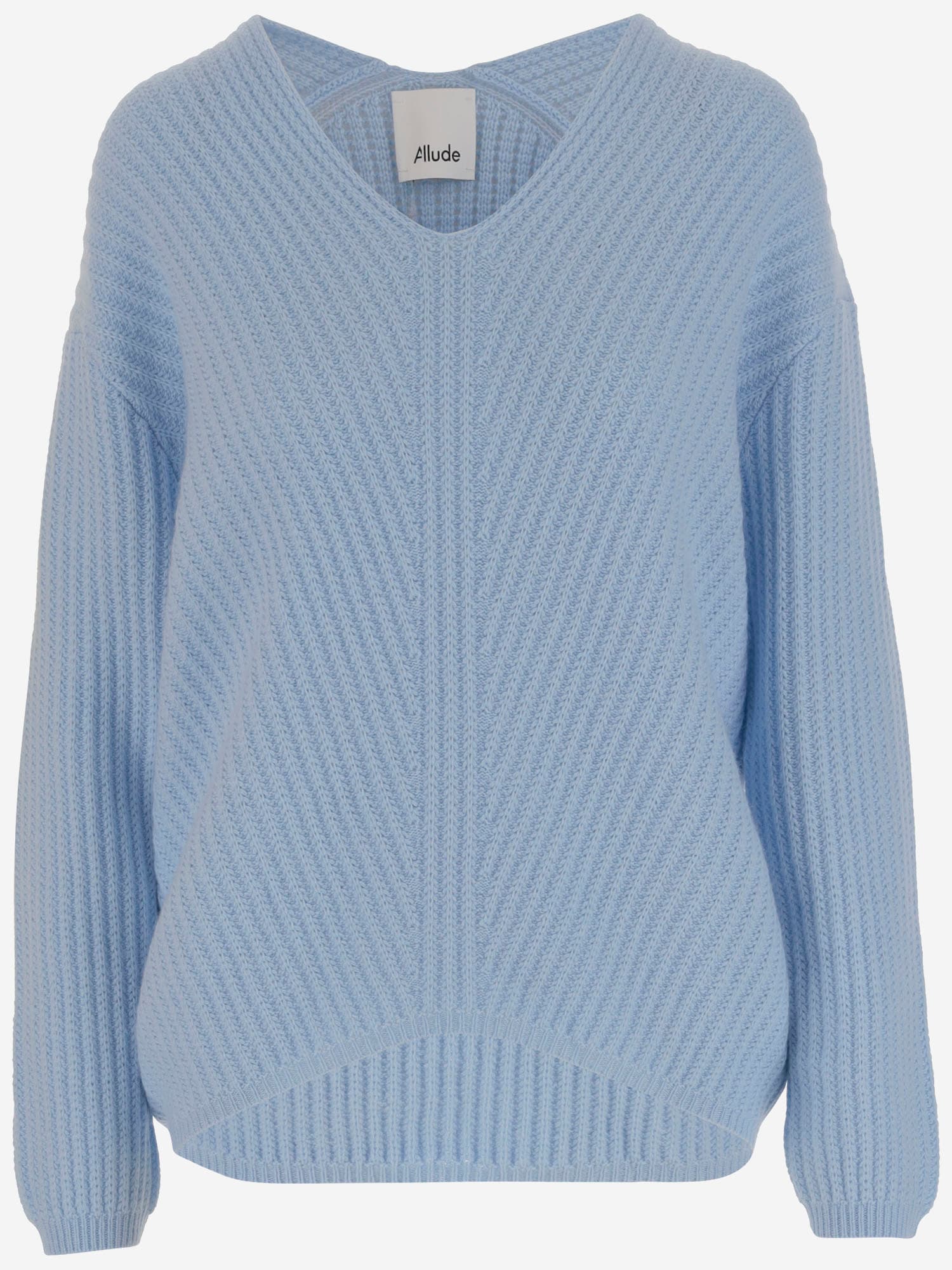 Ribbed Cashmere Pullover