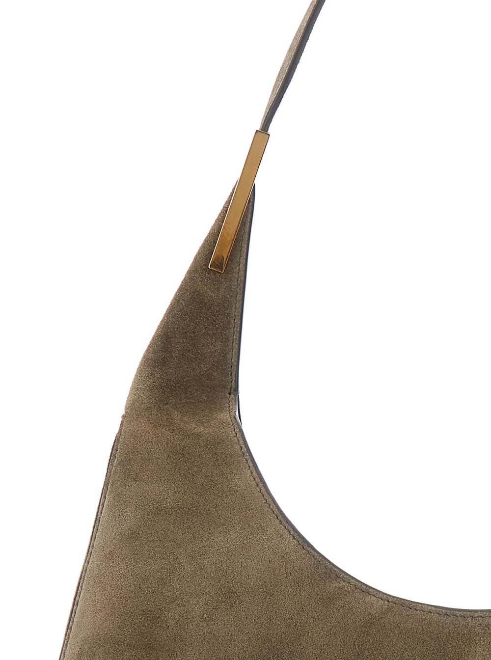 Savette The Florence Hobo In Suede In Brown