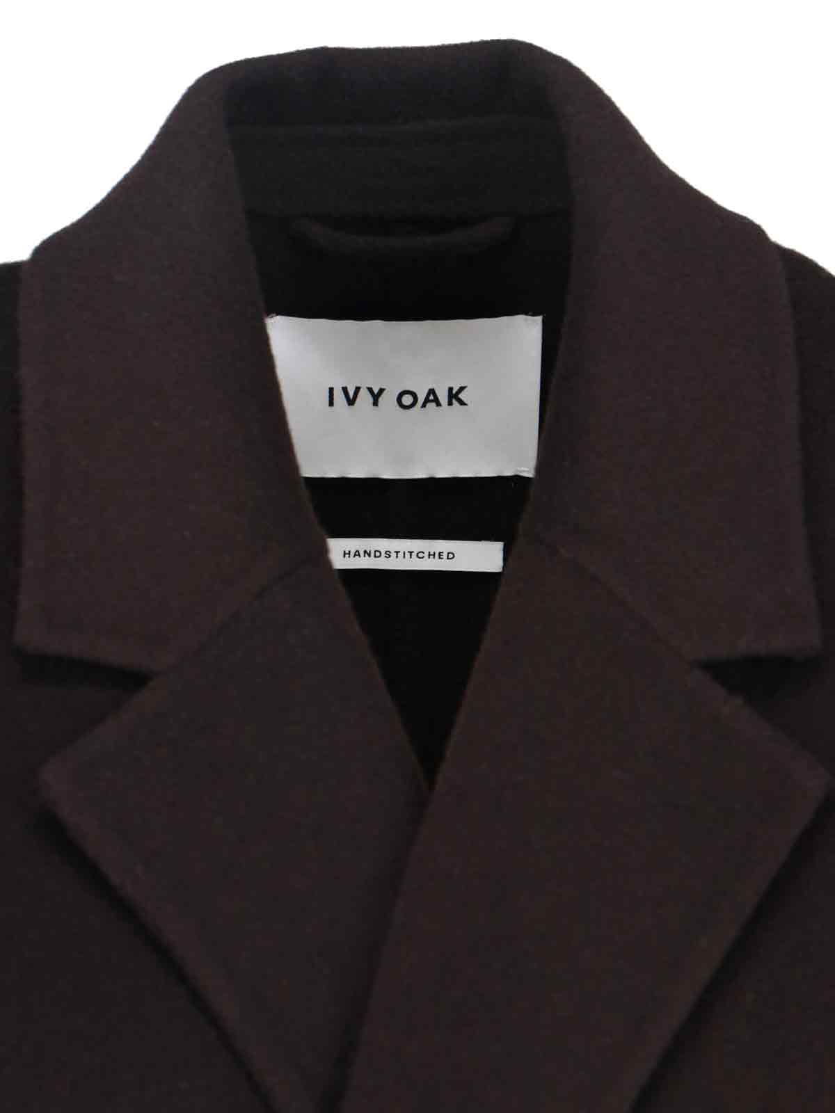 Ivy & Oak Clarissa Sheath Coat In Black