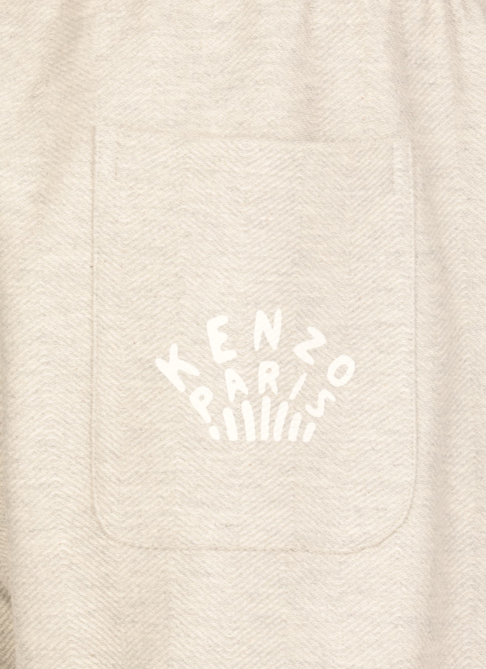 Kenzo Dragonfly Sweatpants In Grey