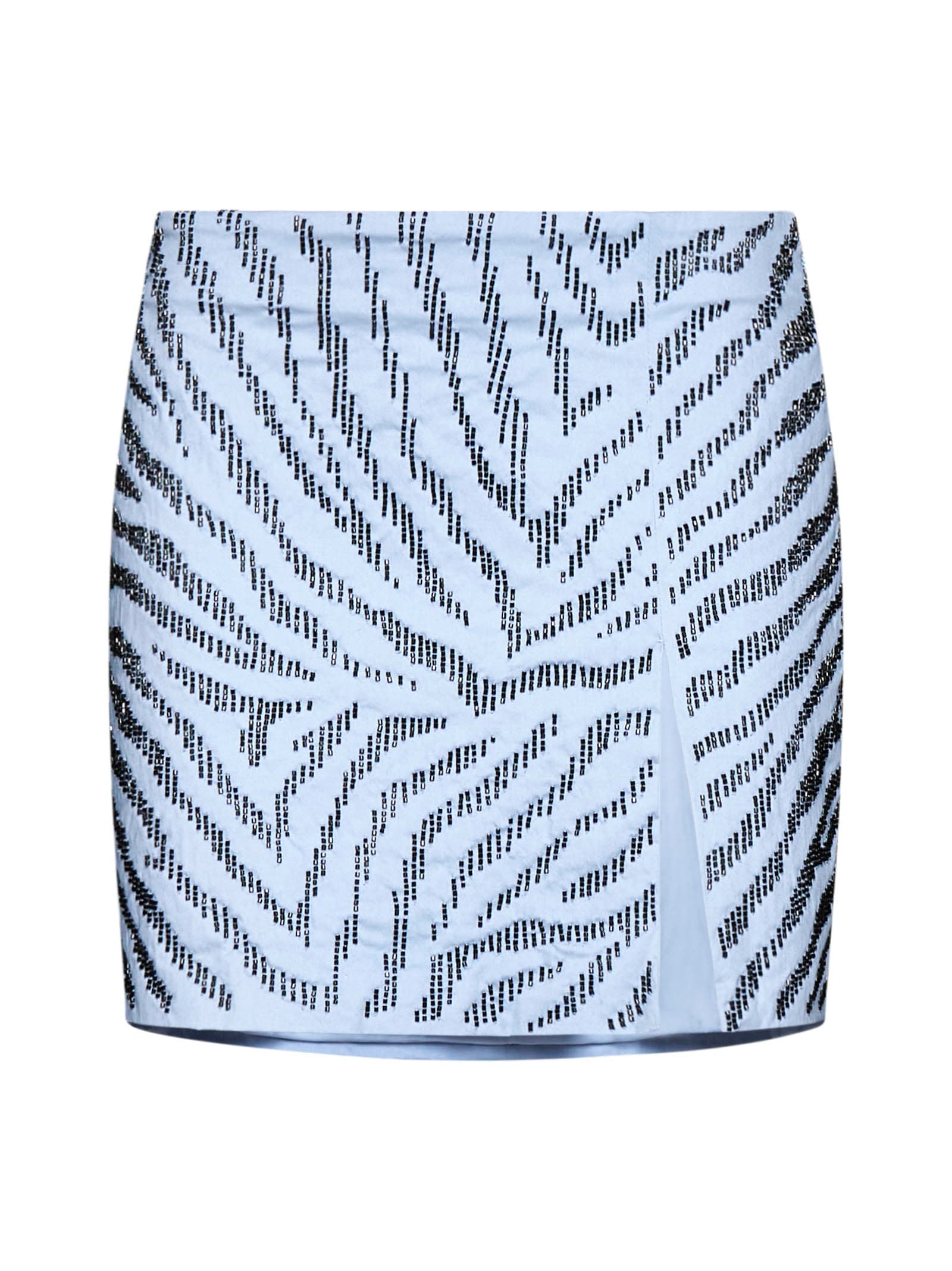 Shop Des Phemmes Skirt In Blue