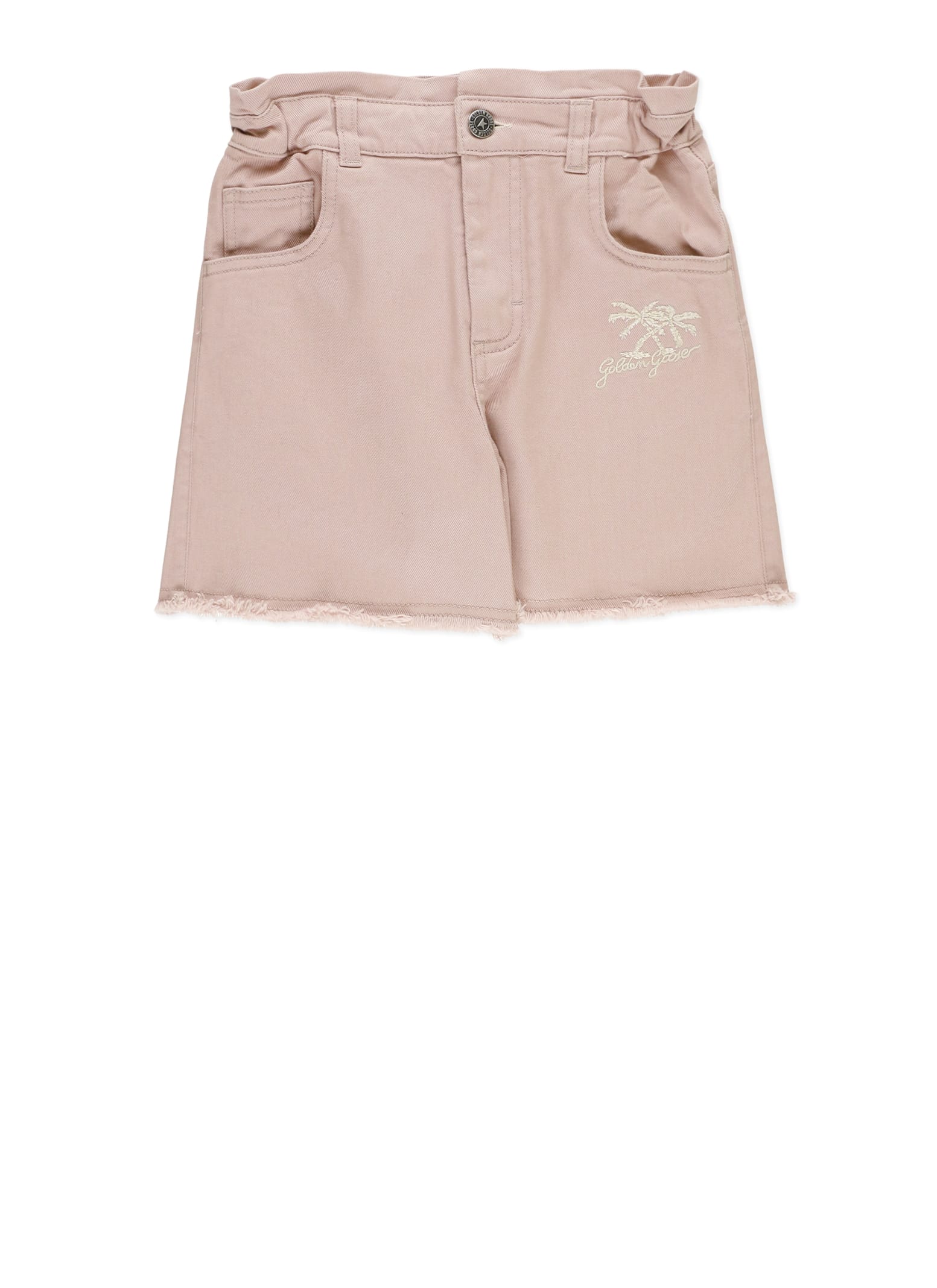 Golden Goose Journey Shorts In Pink