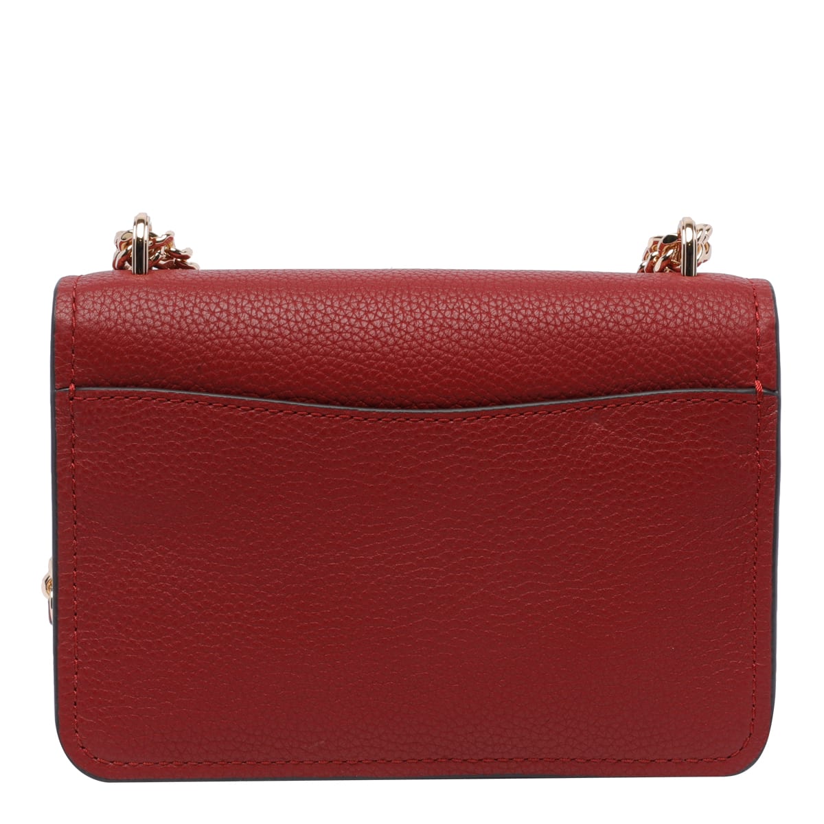 Shop Michael Michael Kors Small Claire Crossbody Bag In Red