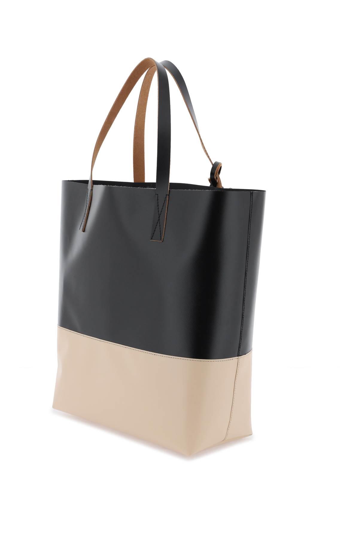 Shop Marni Tribeca Tote Bag In Black