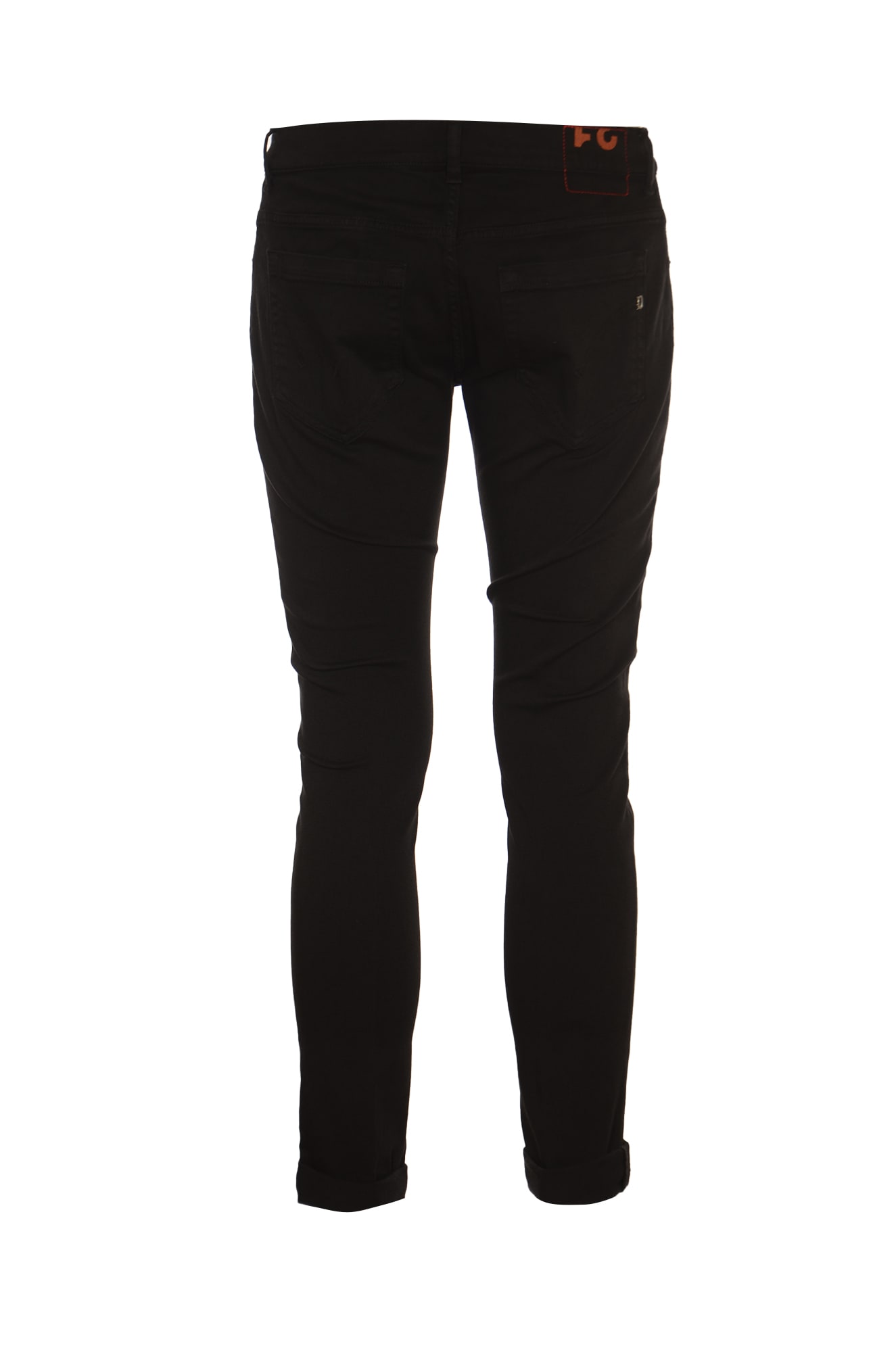 Shop Dondup Skinny Fitted Jeans In Black