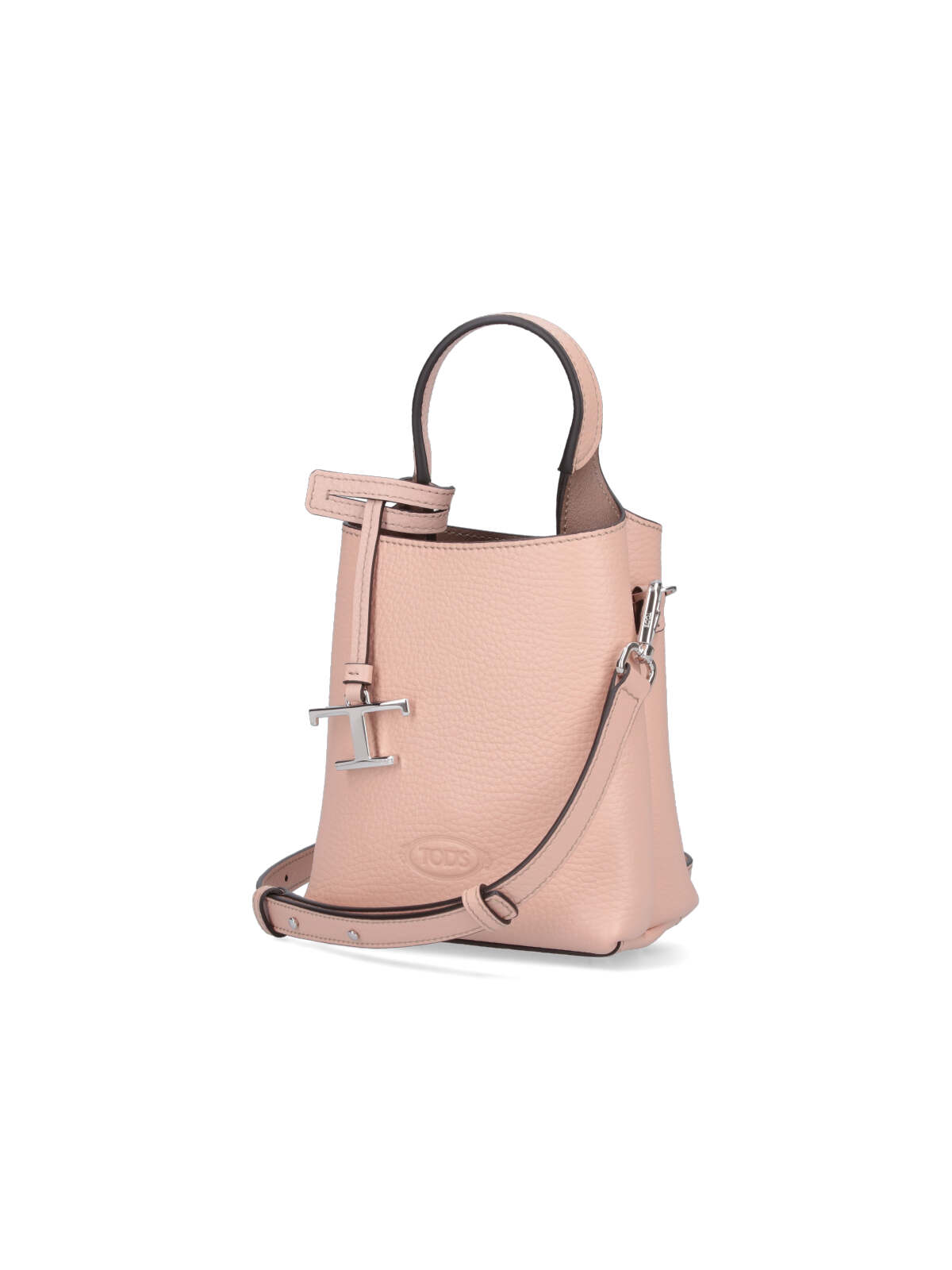 Shop Tod's Micro Logo Bag In Pink