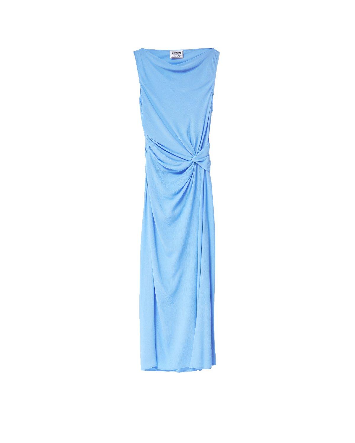 Sleeveless Crepe Midi Dress