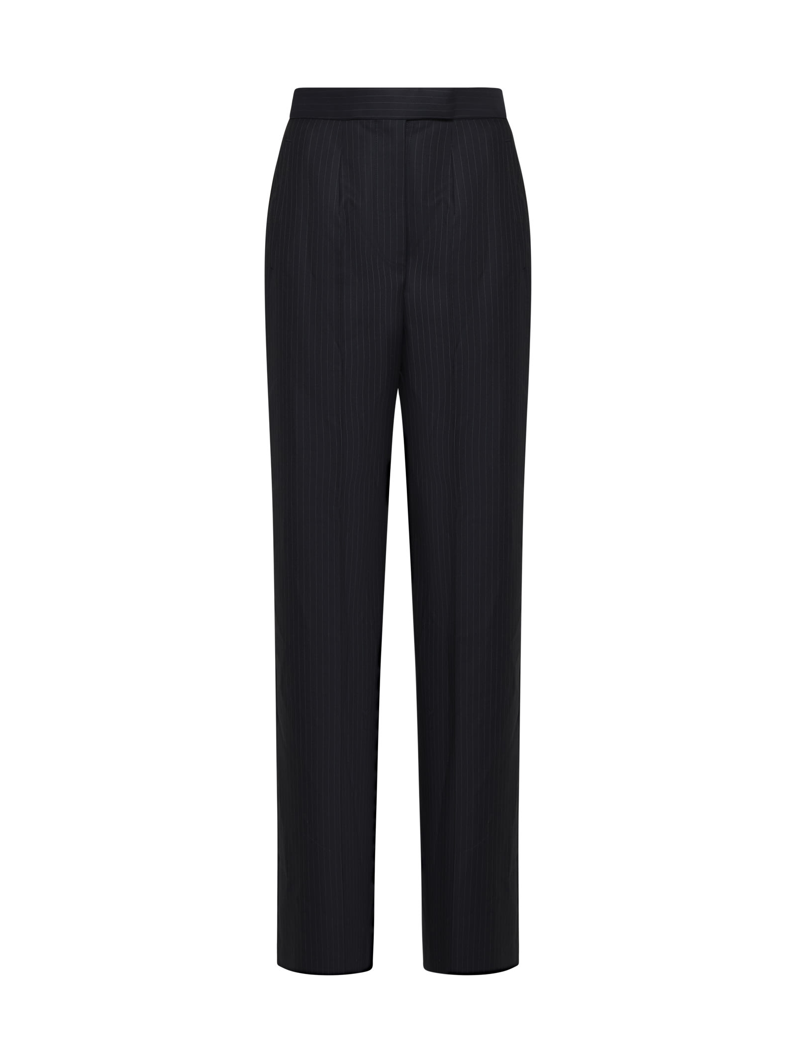 Shop Alexander Mcqueen Pants In Blue