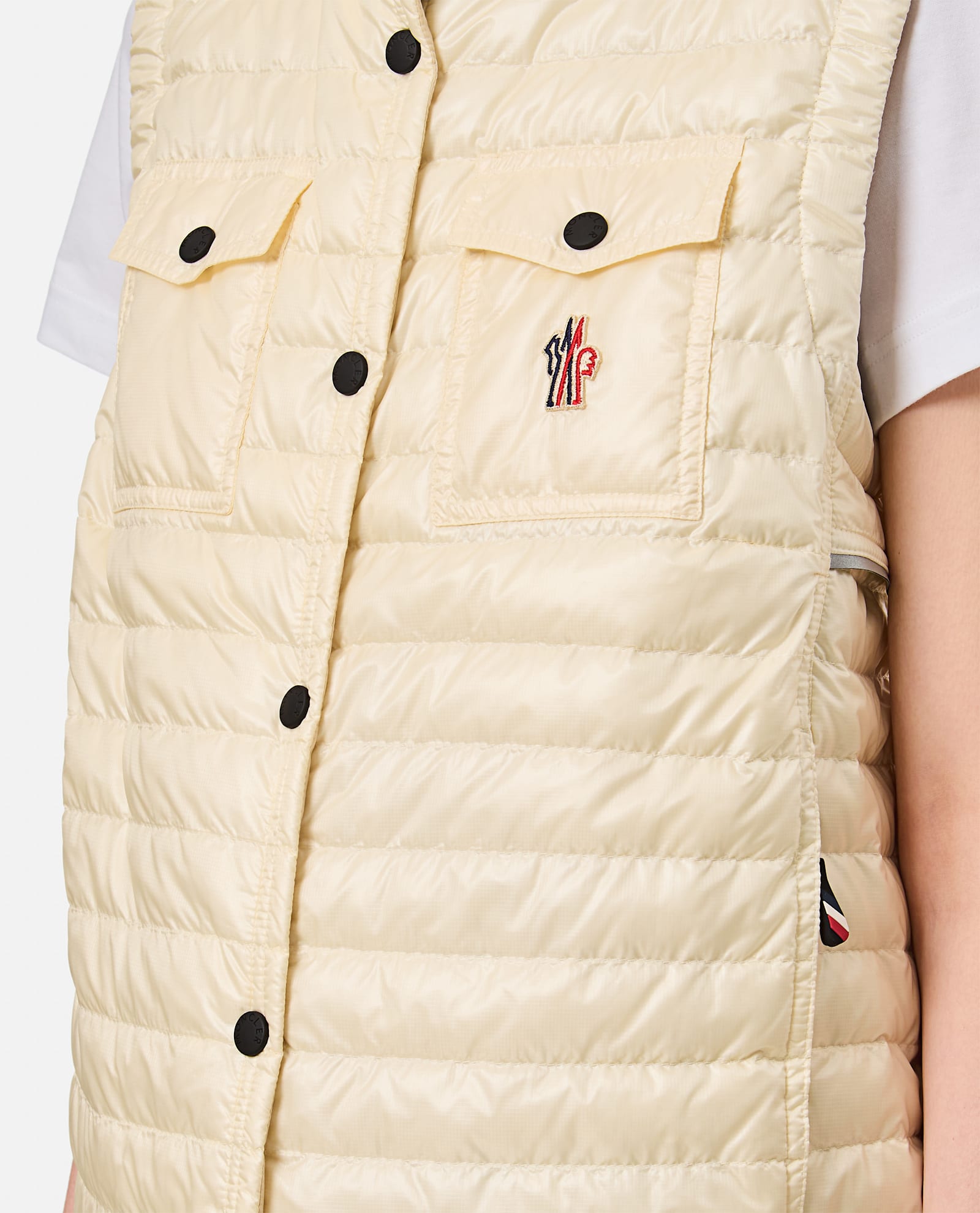 Moncler Gilet In White