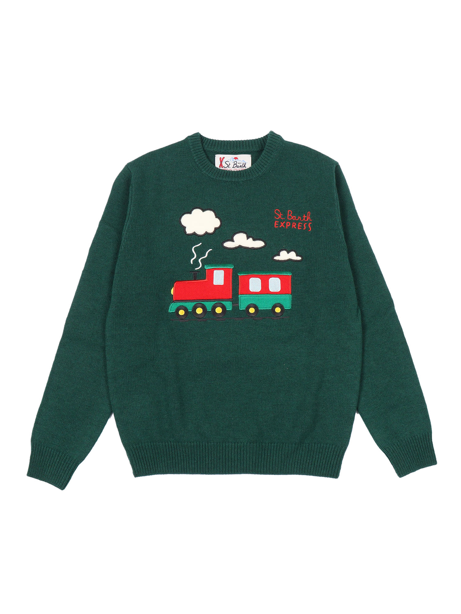 Mc2 Saint Barth Douglas-sb Express 51 Patch In Green