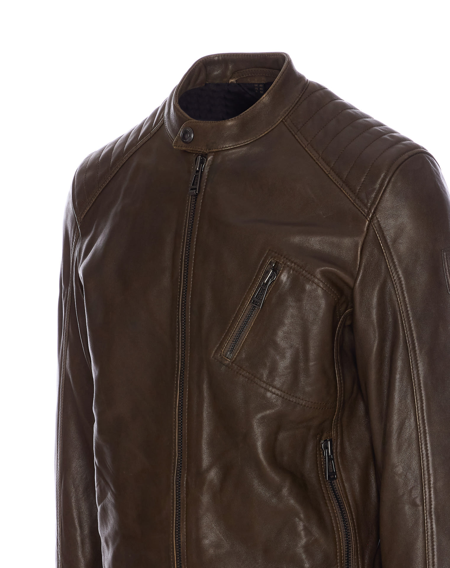 BELSTAFF RACER LEATHER JACKET