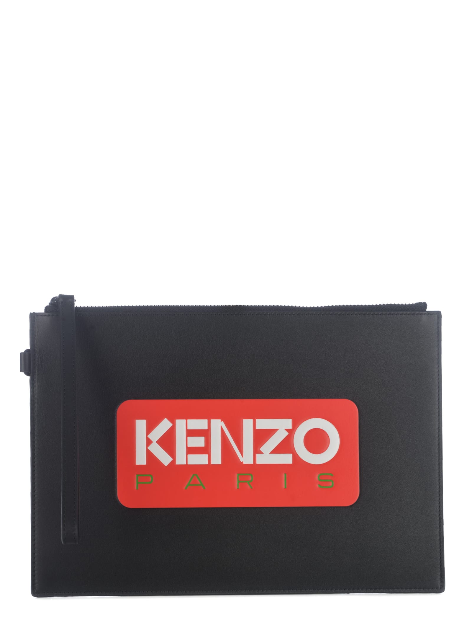 Kenzo Pochette Kenzo In Smooth Leather