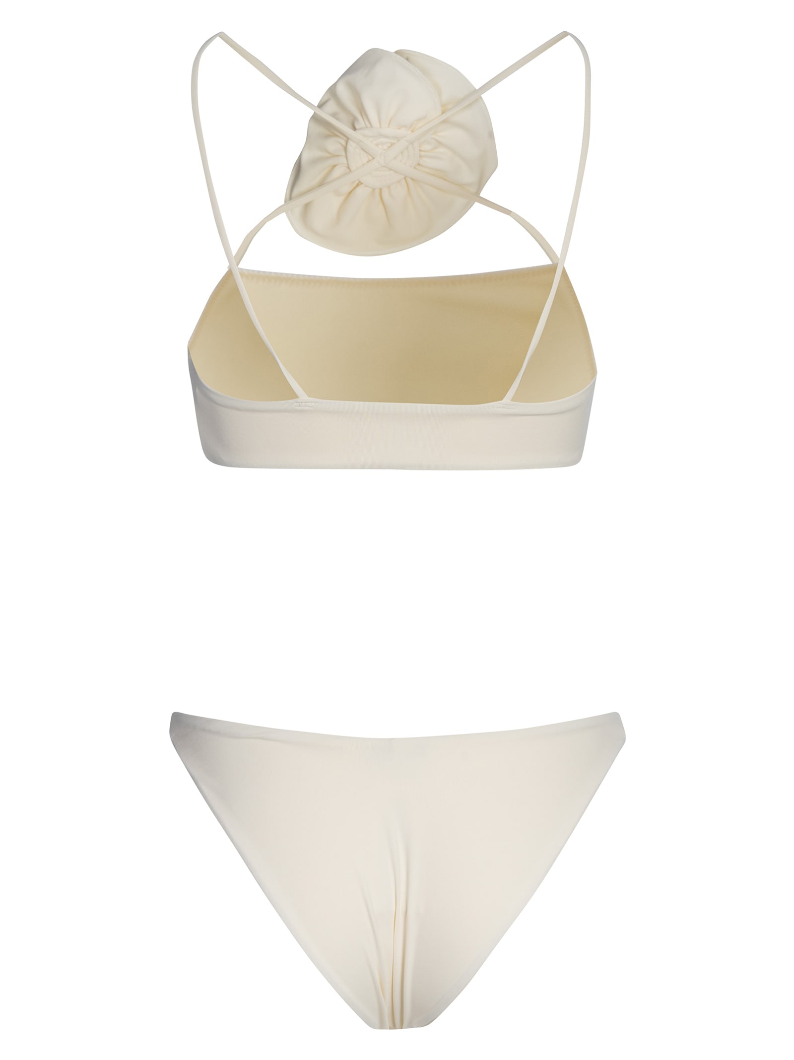 Shop La Reveche Petra Two-piece Bikini In Ivory