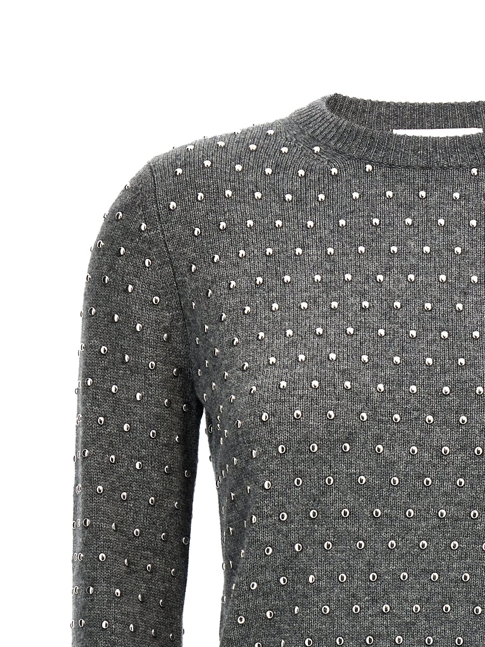 Shop Sportmax Sierra Sweater In Dark Grey