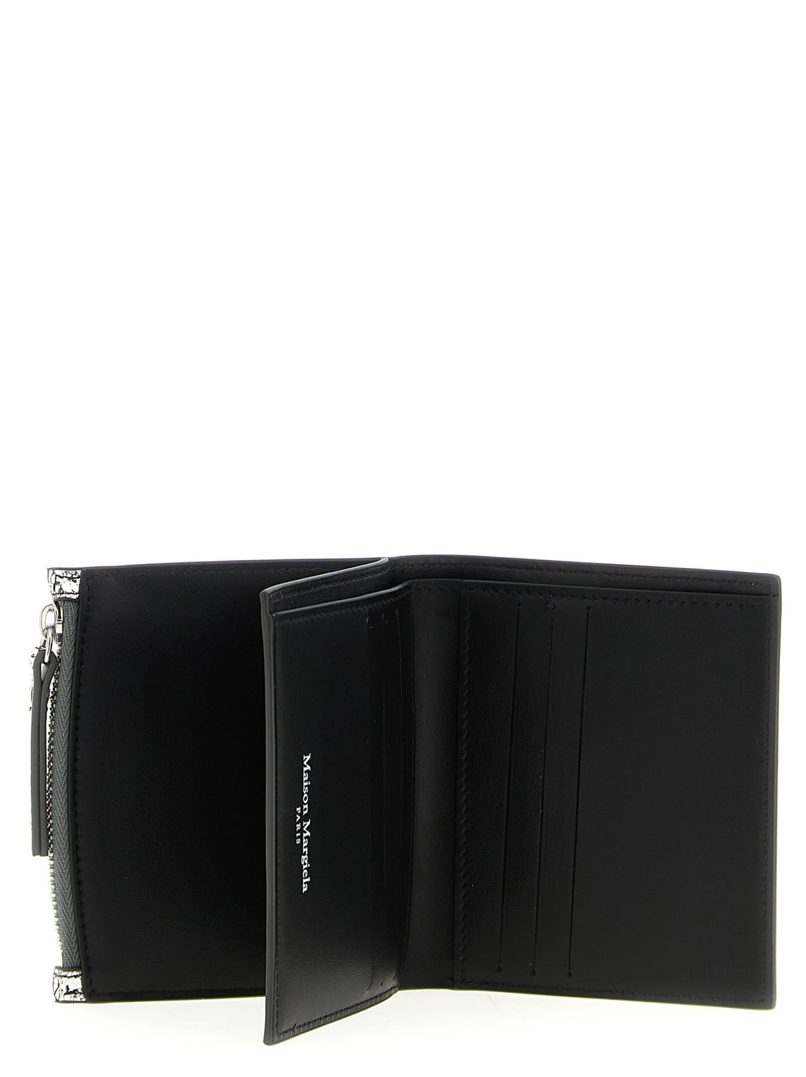 Maison Margiela Broken Mirror Wallet Wallets And Card Holders Silver In Silver