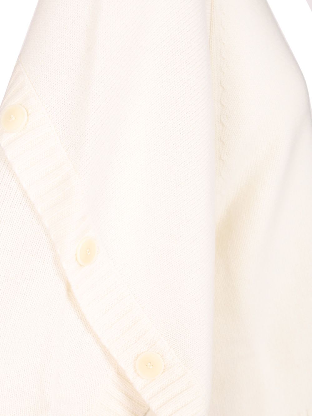 Max Mara Oversized Wool And Cashmere Sweater In Neutral