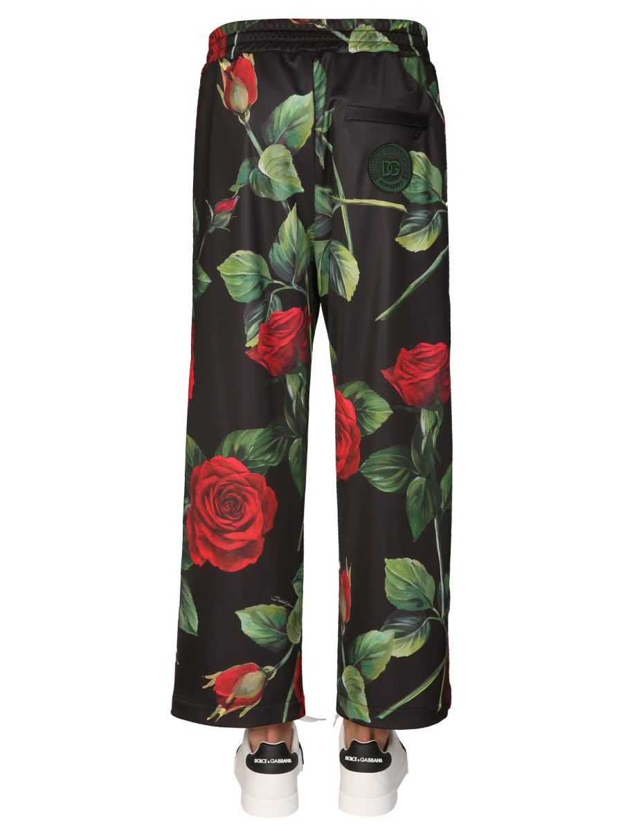 Shop Dolce & Gabbana Jogging Pants In Multicolour