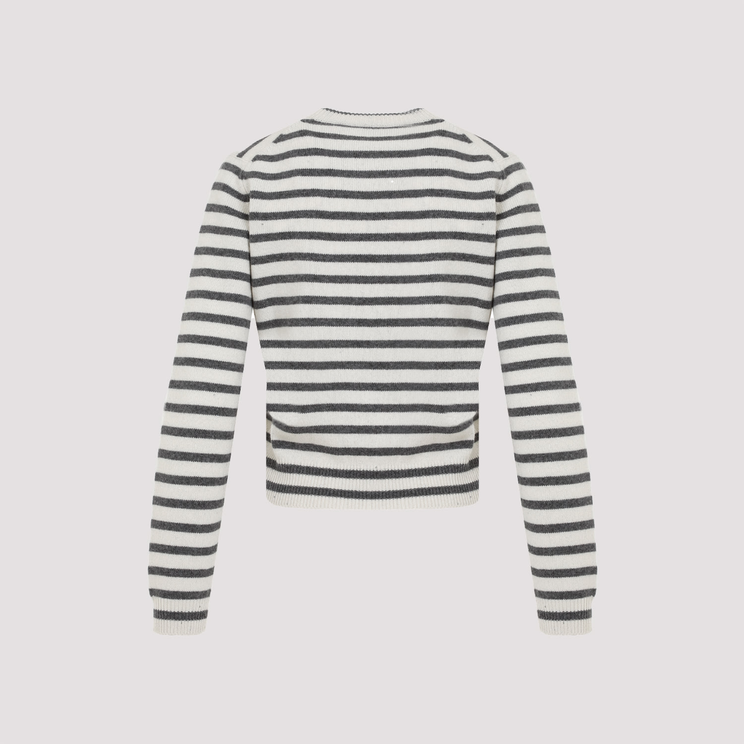 Shop Brunello Cucinelli Stripe Paillettes Sweater In Panama