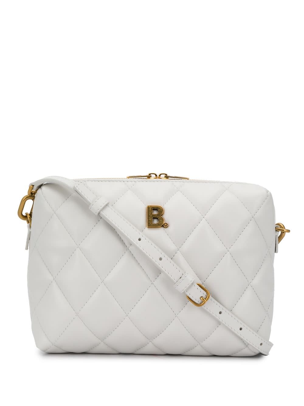 balenciaga white shoulder bag