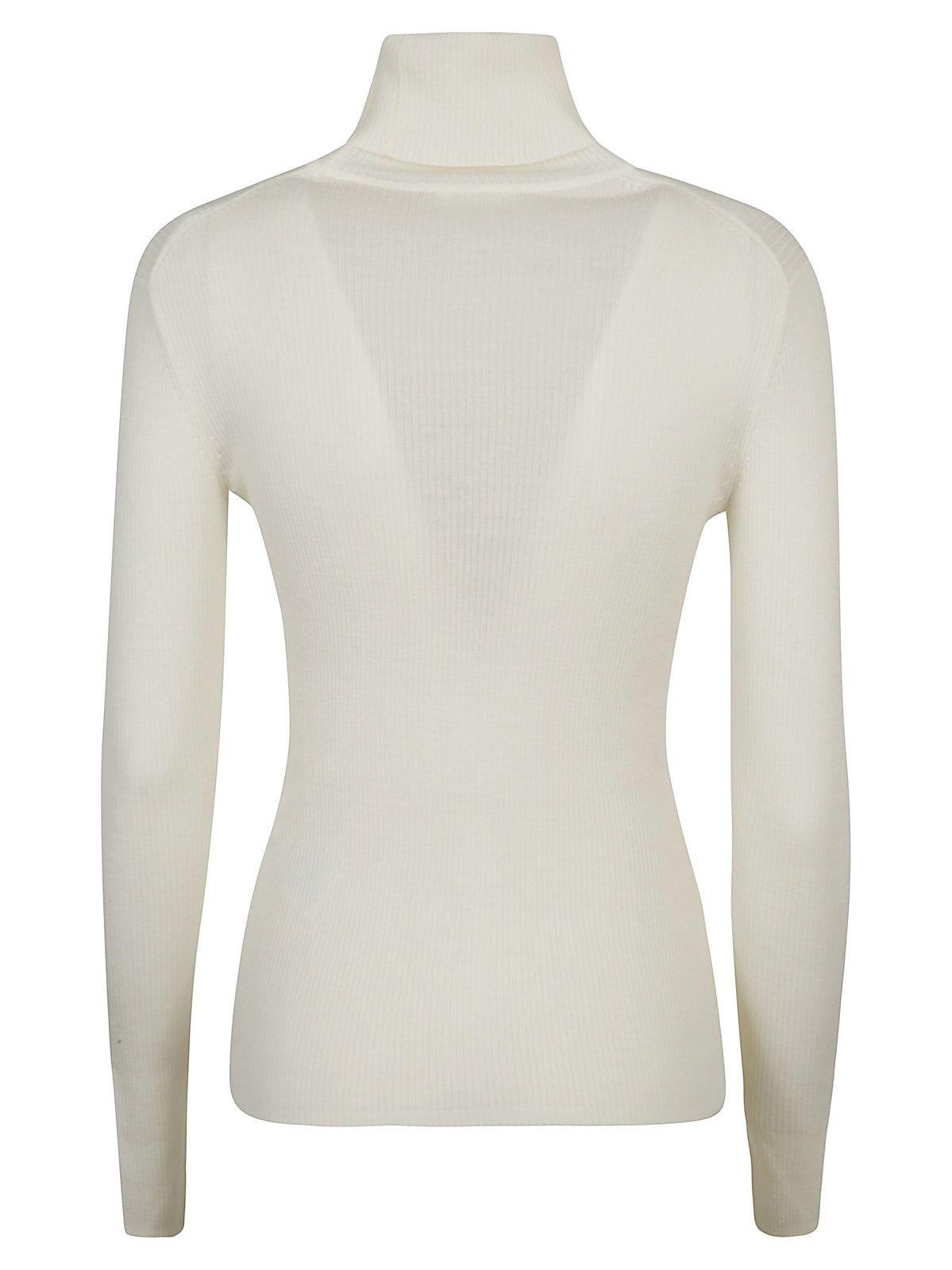 P.A.R.O.S.H CUT OUT LONG-SLEEVED KNIT JUMPER