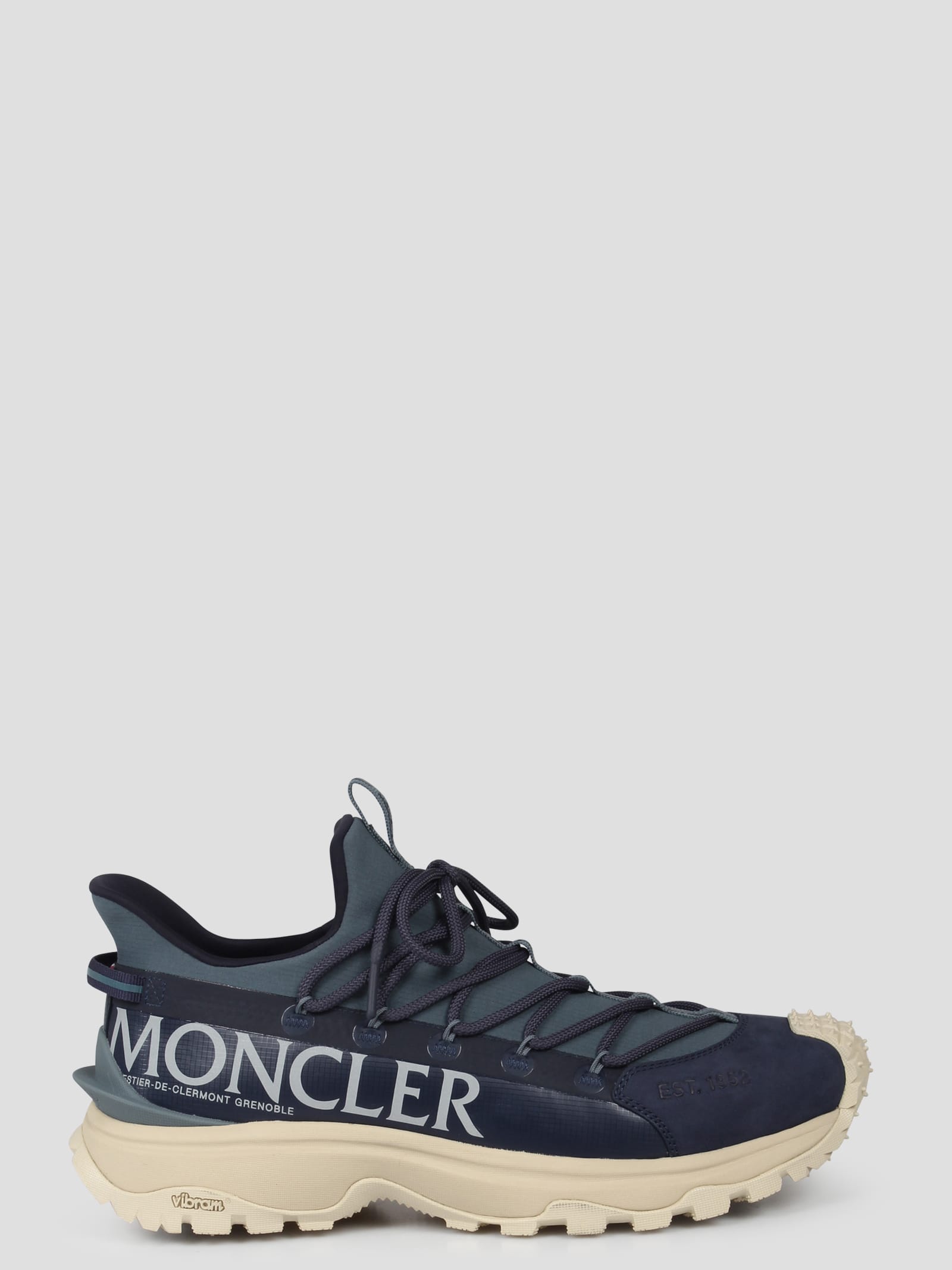 Shop Moncler Trailgrip Lite2 Sneakers In Blue