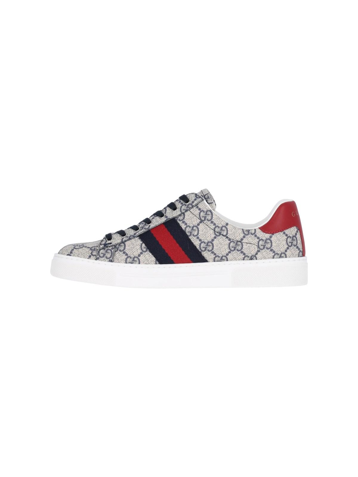 Shop Gucci Ace Sneakers In Beige