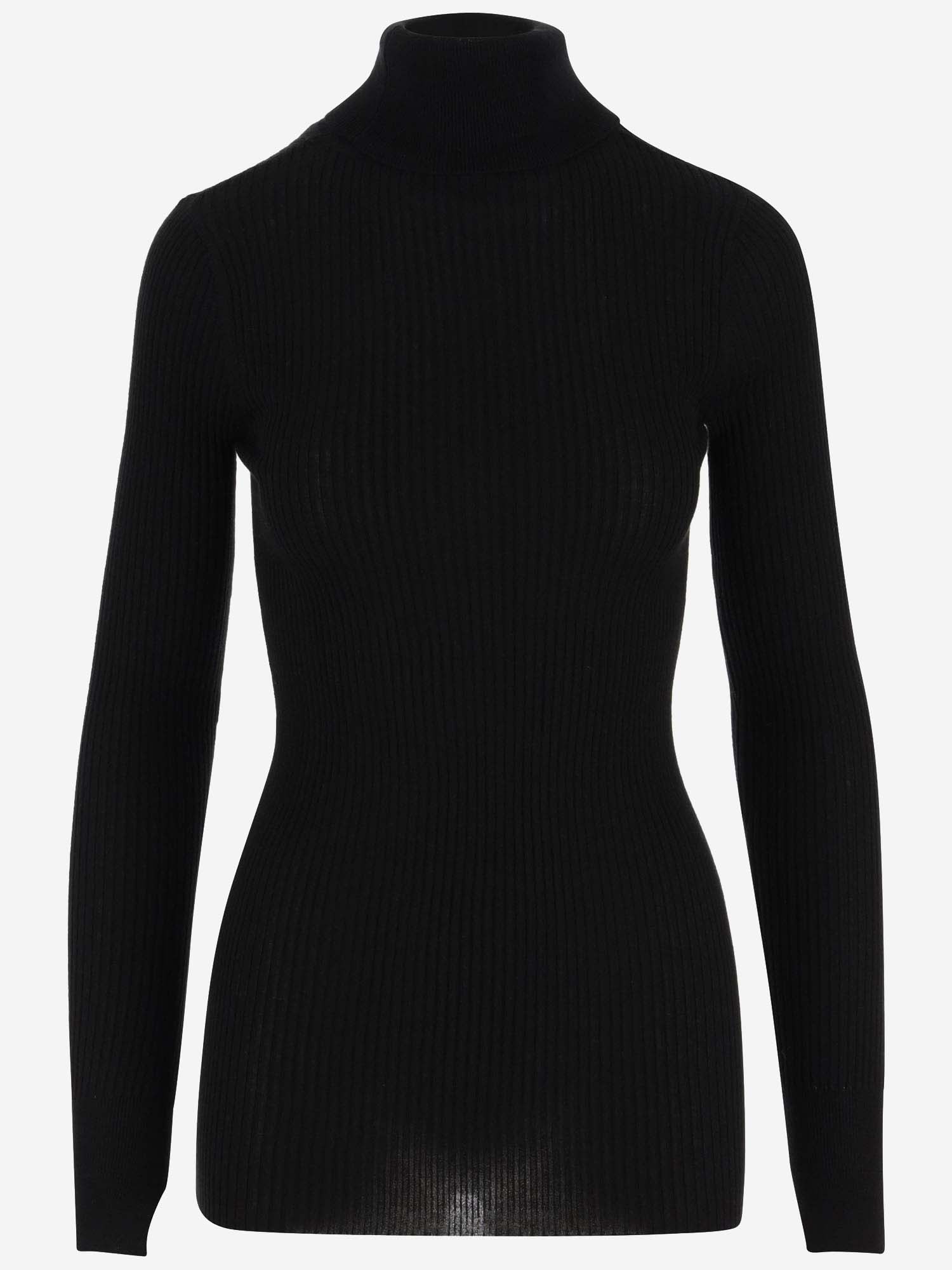 Shop Wild Cashmere Silk And Cashmere Blend Pullover In Black