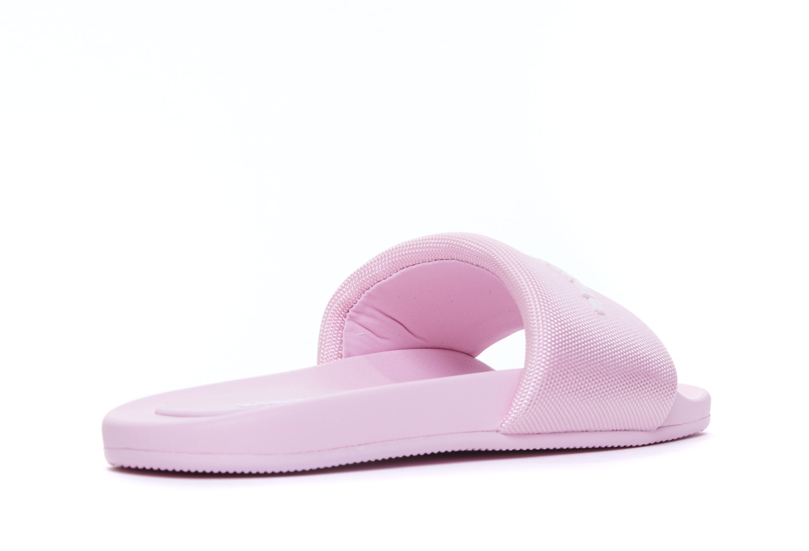 Shop Alexander Wang Logo Slide Sandals In Pink