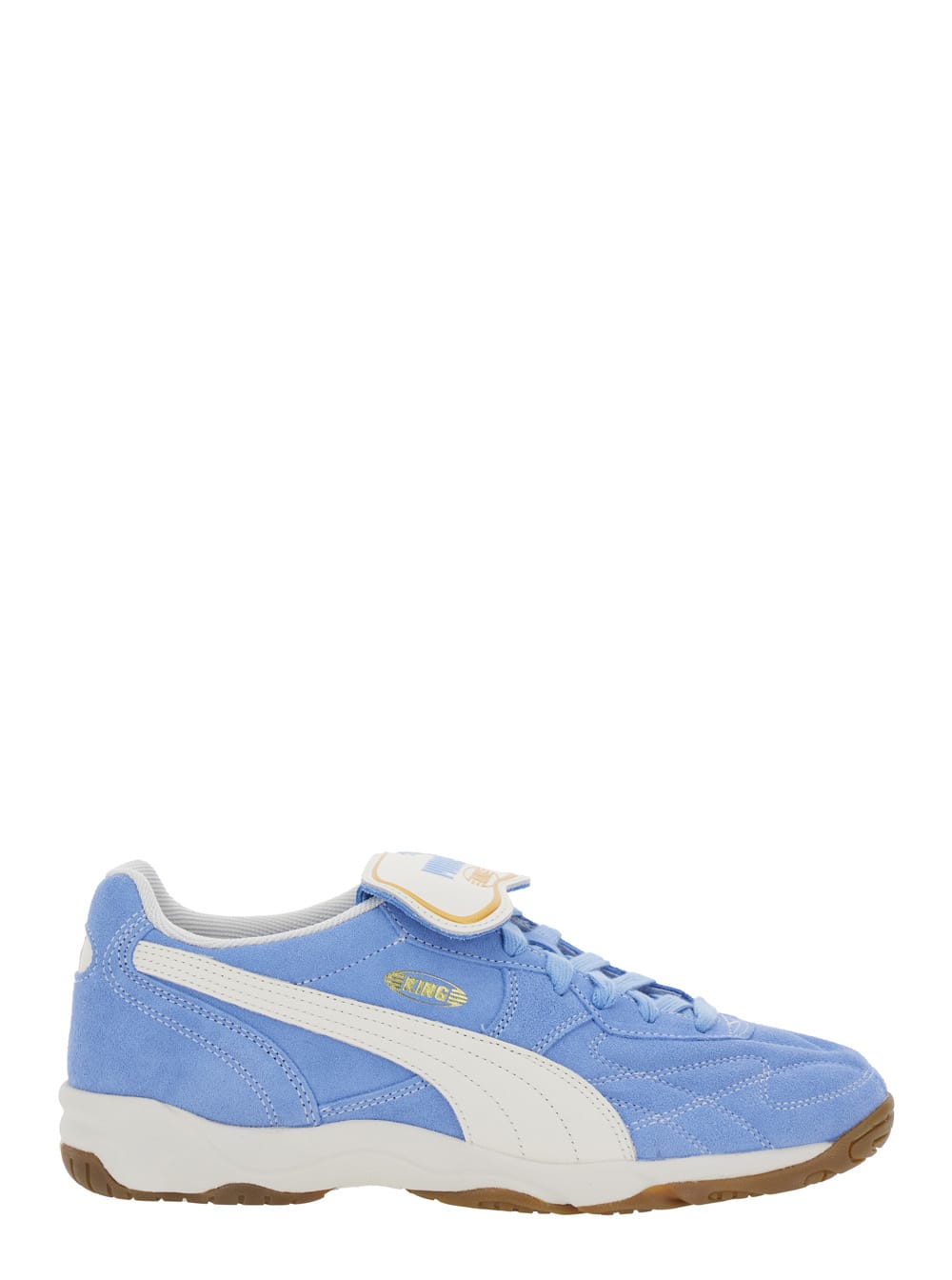 king Light Blue Sneakers With Formstrip Logo Detail On The Side And Logo Patch On The Tongue In Leather Unisex