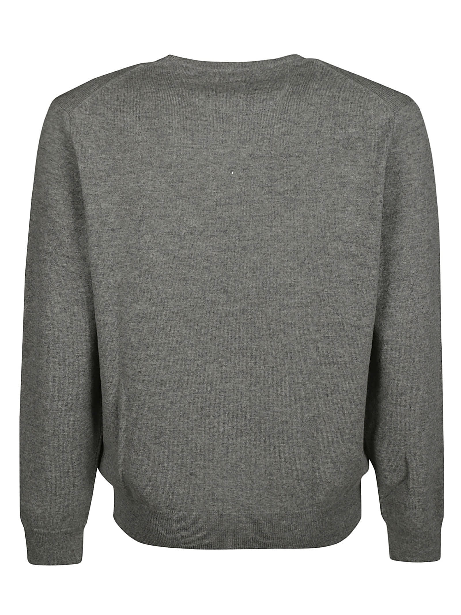 Shop Polo Ralph Lauren Sweater In Fawn Grey Heather