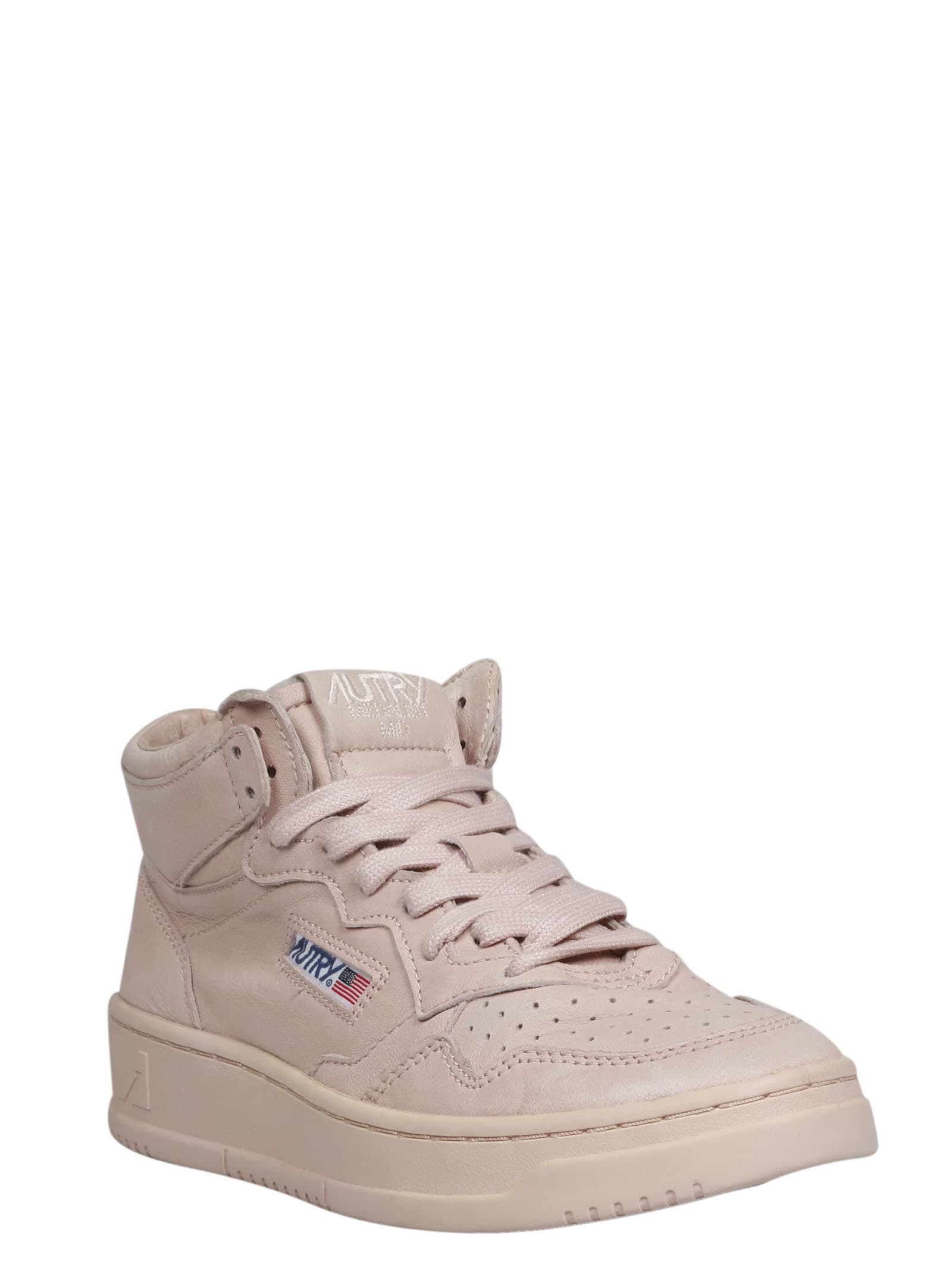 autry mid sneakers