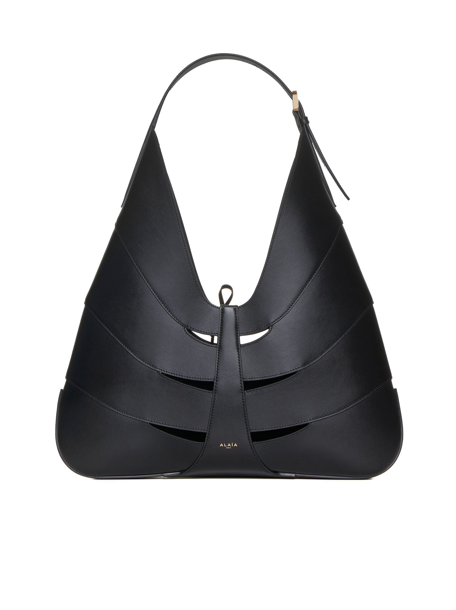 Alaïa Shoulder Bag In Black