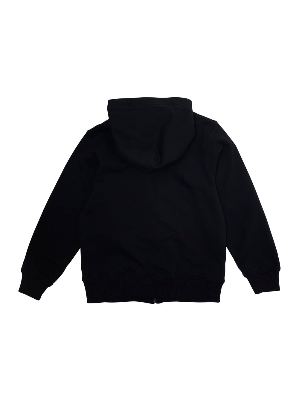 Moschino Black Hoodie With Teddy Bear Print On The Front In Cotton Boy In Black