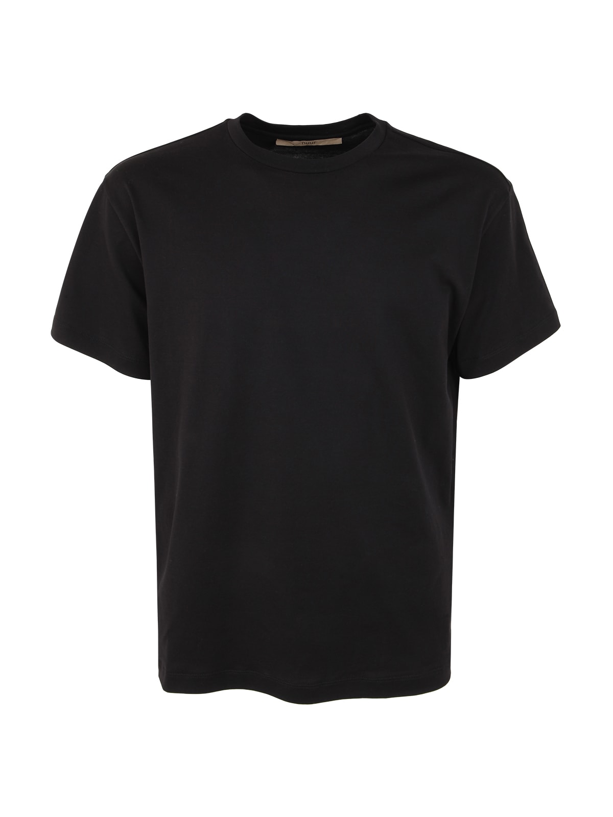 Nuur Comfy Short Sleeve Pullover In Black