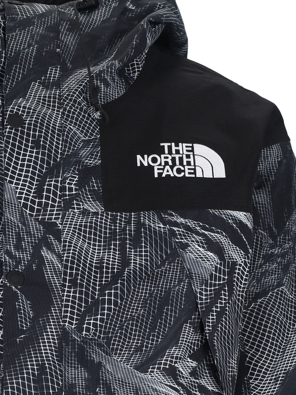 Shop The North Face Mountain Mono Jacket In Black