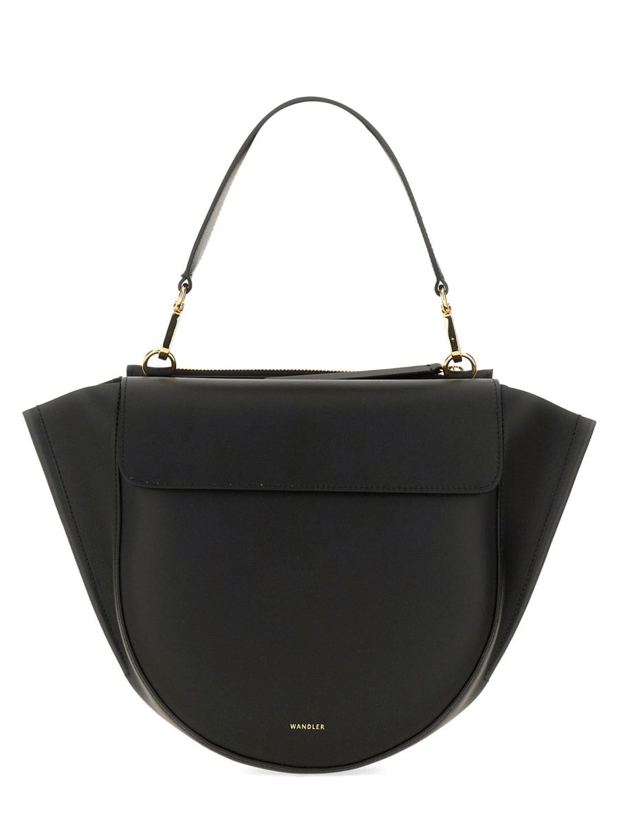 Shop Wandler Bag Hortensia Medium In Black