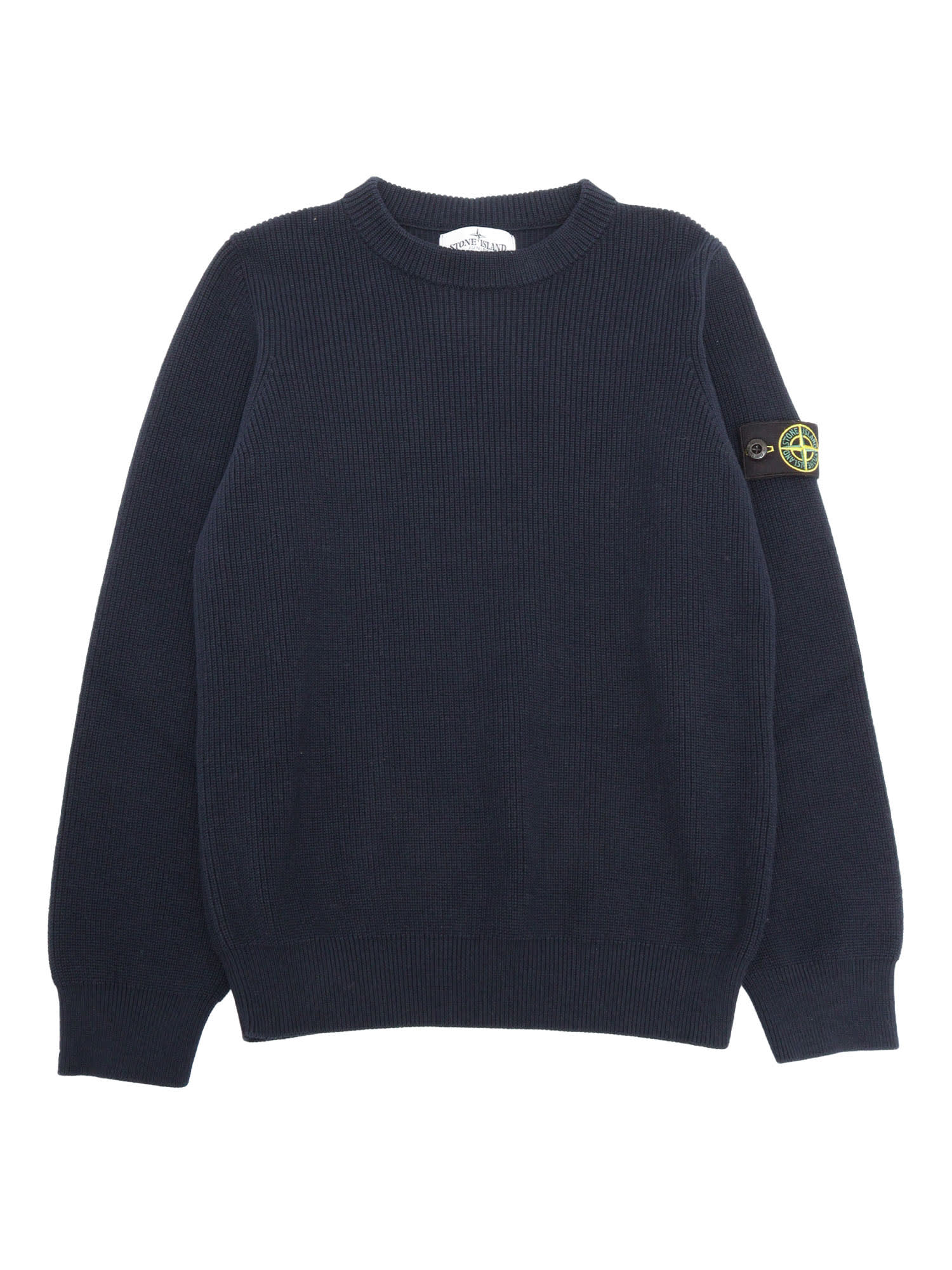 Stone Island Sweater In Blue