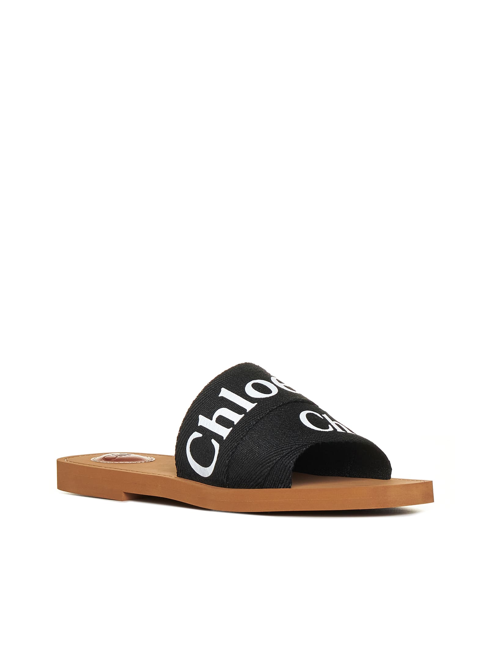 Shop Chloé Sandals In Black