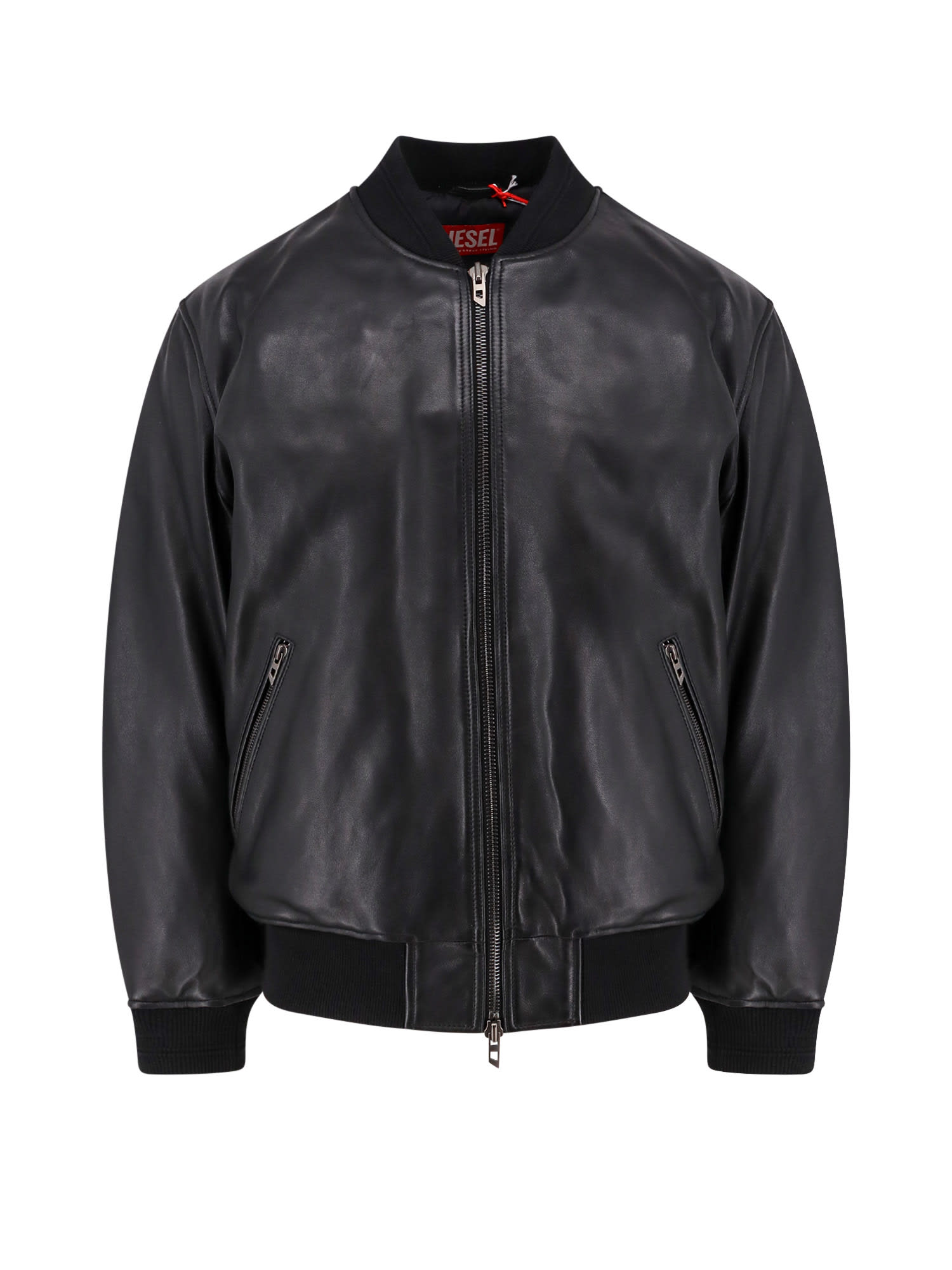 Shop Diesel Khan Jacket In Black