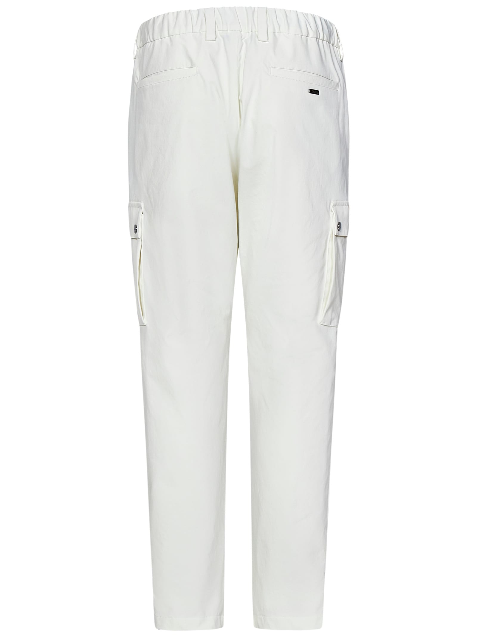 Shop Herno Resort Trousers In White