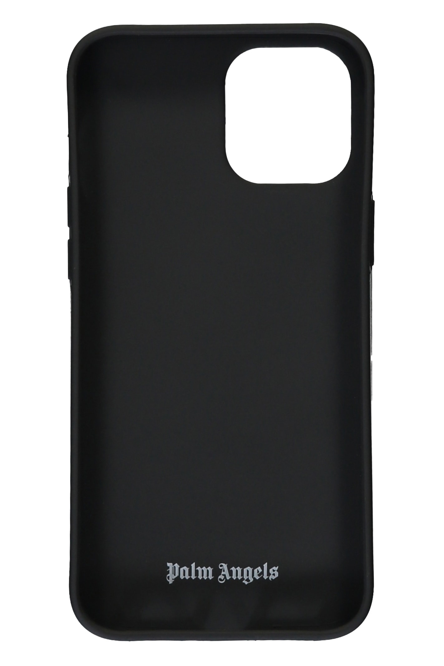 Shop Palm Angels Logo Detail Iphone 12 Pro Max Case In Black